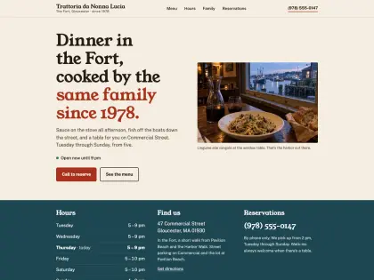 Italian restaurant, without Impeccable, run 5